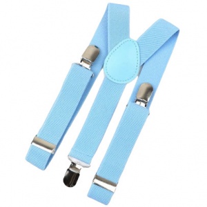 Baby / Toddler Sky Blue Y-Back Adjustable Braces